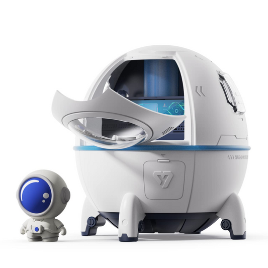 Humidificador Capsula Espacial Con Mini Astronauta De 200ML