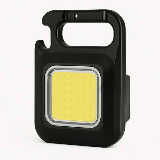 Linterna Led Recargable Táctica Llavero Camping Destapador