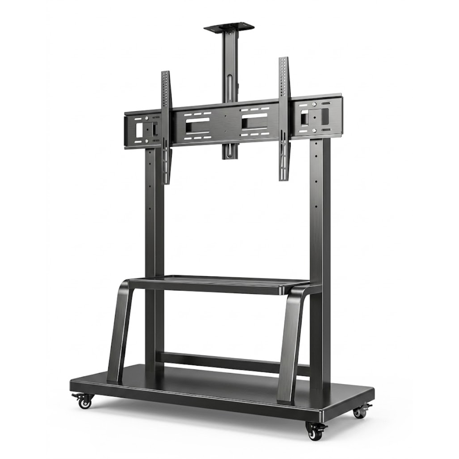 Soporte Pedestal Tv 98 A 150 Móvil Ruedas Resistente
