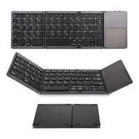 Teclado Inalámbrico Teclado Plegable Portátil Tipo C Touch