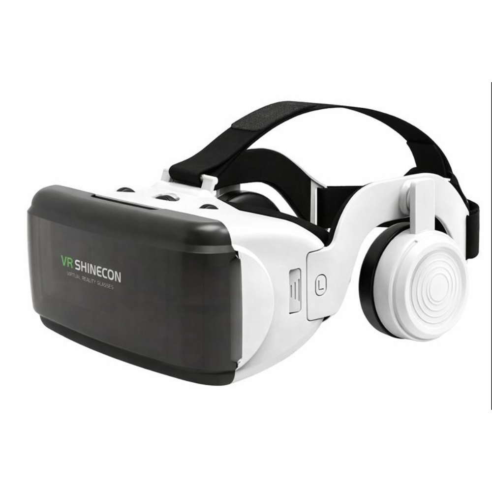 Gafas Vr Shinecon Con Auriculares, Experiencia 360°