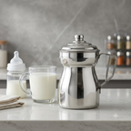 Olleta Jarra Hervidor Leche Cafe Acero Quirurgico T304 400ml