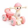 Triciclo Infantil Aprendizaje 4 Ruedas Música Luces Caminador Niños