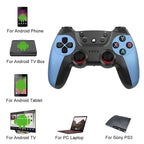 Set De 2 Controles Inalámbricos 2.4G Para Pc, Android, Tv Box Y Ps3 Joystick Con Vibración