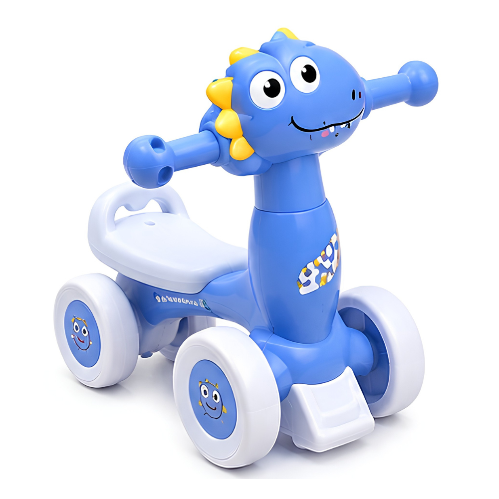 Triciclo Infantil Aprendizaje 4 Ruedas Música Luces Caminador Niños