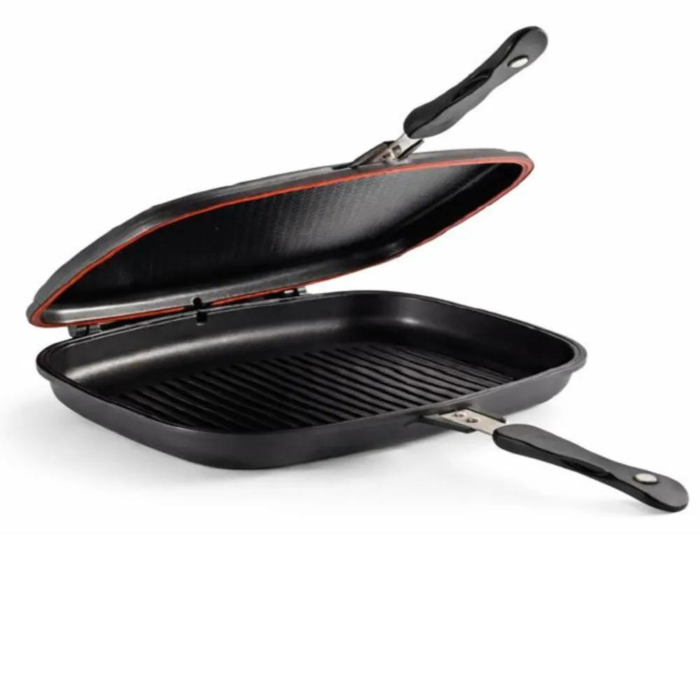 Sartén Doble Parrilla Mármol Schaffhausen Antiadherente 36Cm