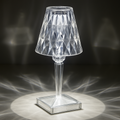 Lámpara LED Decorativa Cristal USB 3 Tonos Táctil Recargable