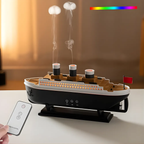 Humidificador Difusor Aromas Electrico Led Niebla Titanic