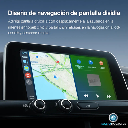 Adaptador Inalámbrico CarPlay Android Auto USB Enlace Automático