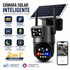Cámara Solar Exterior 4g Ia Integrada Esim Doble Lente 360