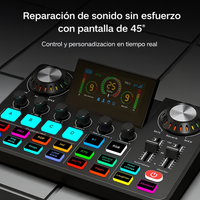 Thumbnail for Tarjeta De Sonido Profesional F668 Bluetooth Usb Streaming Live