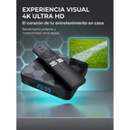 Tv Box I96 Football Android Tv 8k Wifi Bt Chromecast Voz