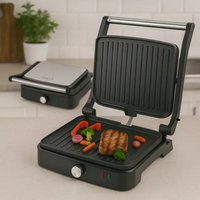 Thumbnail for Asador Eléctrico Parrilla Cocina Gourme Antiadherent Sokany