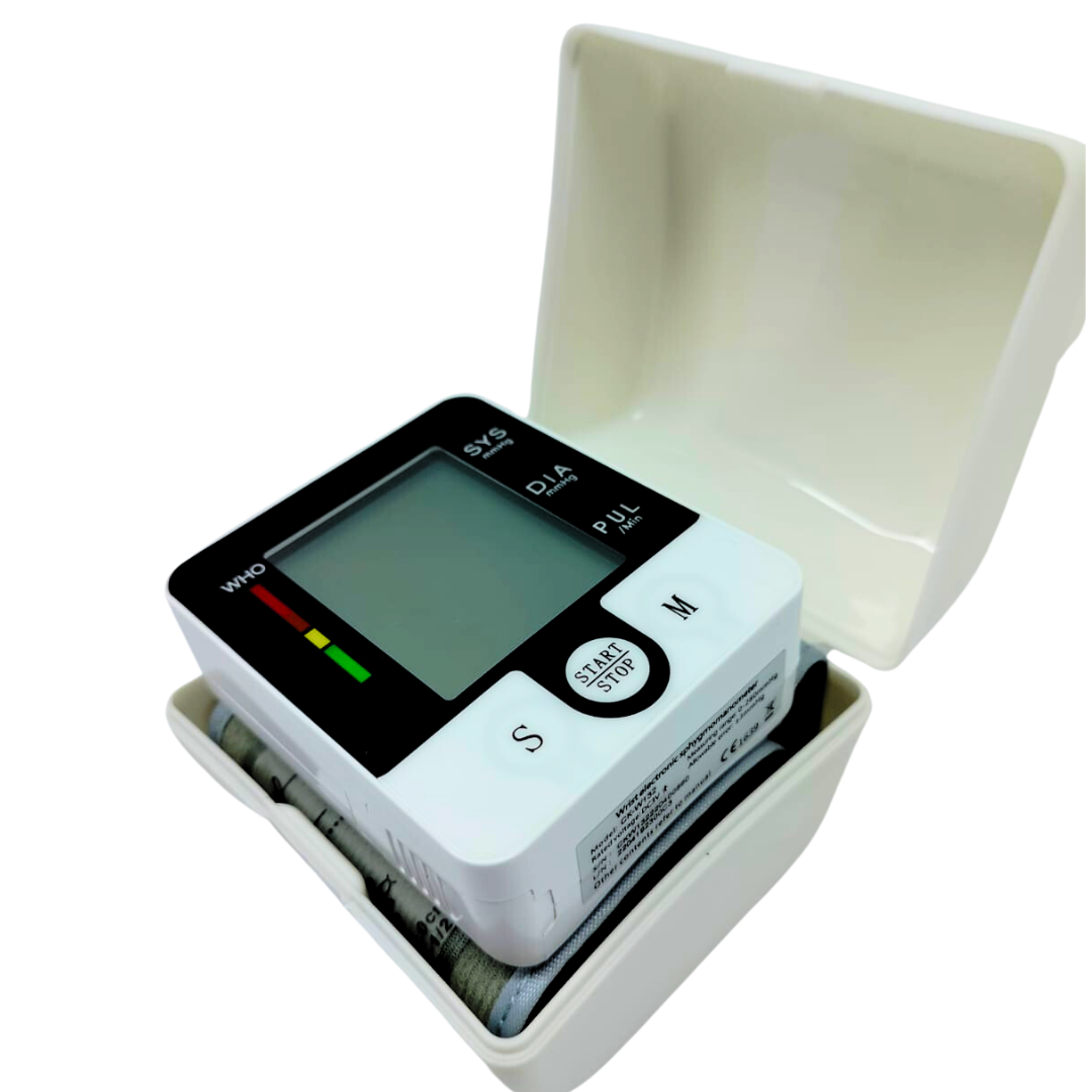 Tensiómetro Digital De Muñeca Con Pantalla Lcd Precisión