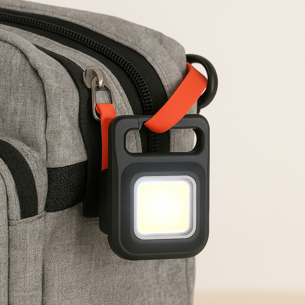 Linterna Led Recargable Táctica Llavero Camping Destapador Mini Linterna Portátil EDC Emergencia Camping Hogar