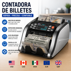 Contadora Billetes Denominacion Mixta Deteccion Uv Conteo