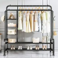 Thumbnail for Perchero Zapatero Doble Alta Resistencia 58kg Con Laterales