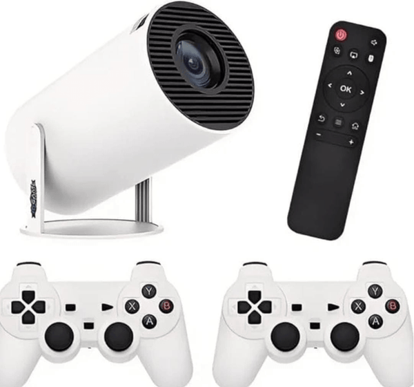 Combo Proyector Profesional 2 en 1 con Juegos y Controles Y3
