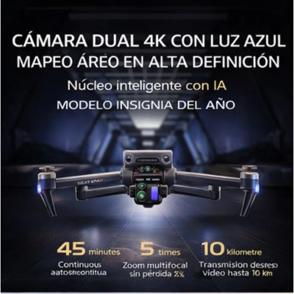Drone P7 Max Doble Cámara 4k Uhd Wifi 2.4ghz Profesional