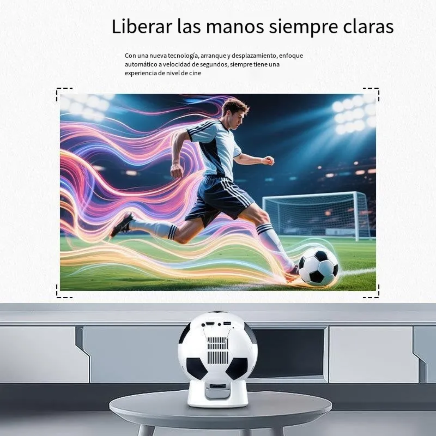 Video Beam Proyector Inteligente Android 13 Wifi Bluetooth