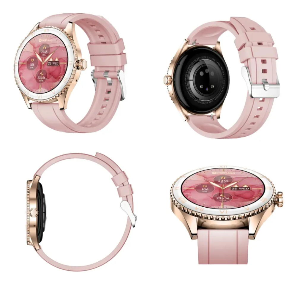 Reloj Inteligente Smartwatch Para Mujer Ip68 Premium Luna