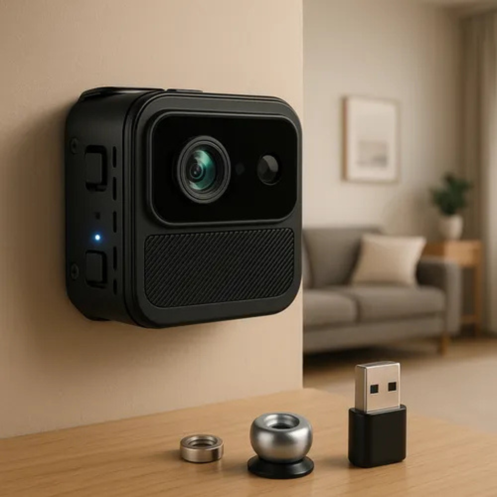 Mini Camara Espia Seguridad Vision Nocturna Inalambrica Wifi