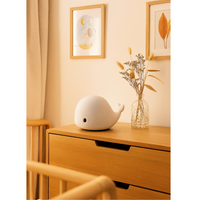 Thumbnail for Lámpara Led Infantil Ballena Multicolor Luz Nocturna Usb