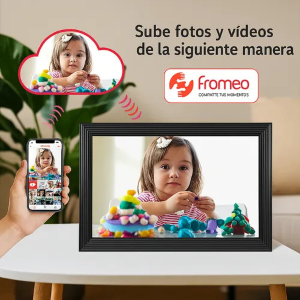 Portarretratos Digital Cuadro Marco 10.1 32gb Frameo
