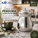 Jarra Olleta Chocolatera Botero Tapa Acero Inoxidable T304 Dos Litros