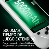 Thumbnail for Consola De Juegos Portátil E6 Blanca Wifi 5000mah Retro