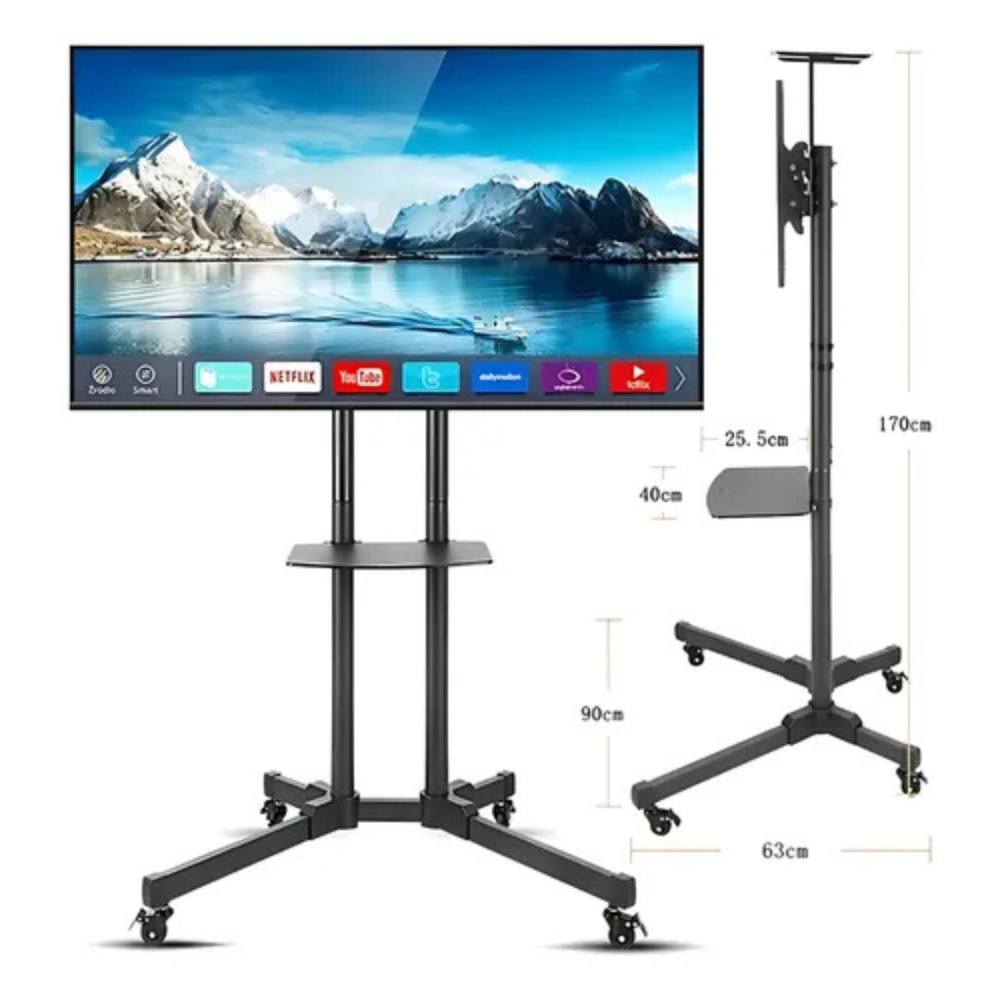Soporte Pedestal Tv Base Televisor 32 A 65 Pulgadas Robusto