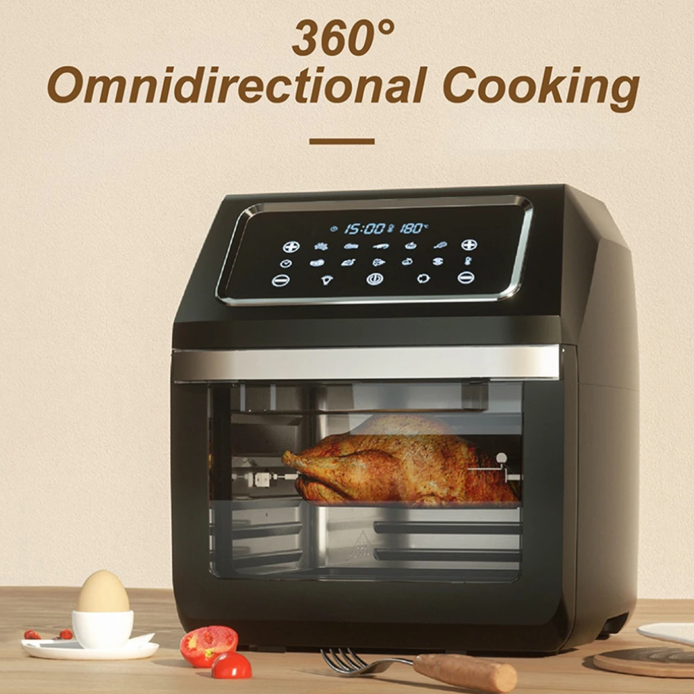 Horno Freidora De Aire Air Fryer Multiuso Renahouse 12 Litros Original