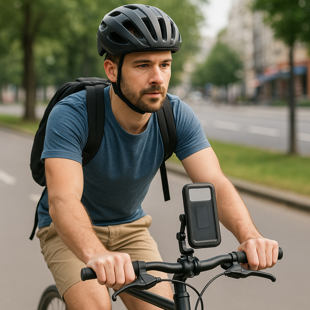 Soporte Celular Bicicleta 360° Impermeable Universal M3