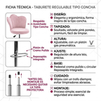 Silla Barra Bar Isla Cocina Butaco Giratoria Premium Alto