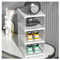 Thumbnail for 👟📦Organizador Plegable Para Zapatos Multifunción De 3 Niveles🧺✨