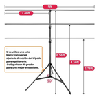 Telon 72 Pulgadas Para Proyector Video Beam Tripode 2mts