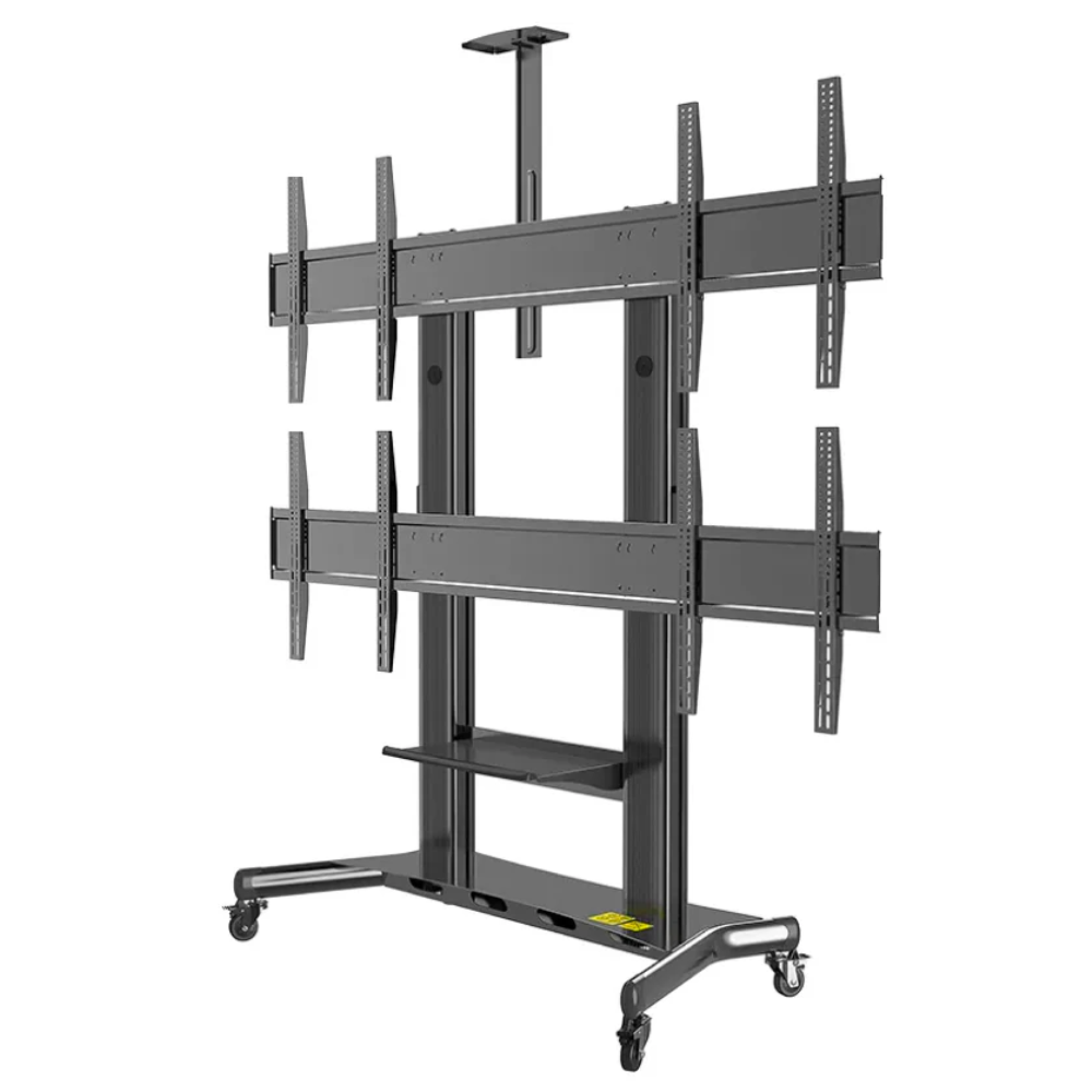 Soporte Tv Pedestal Reforzado 4 Pantallas 40 A 55 Pulgadas