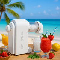 Triturador Eléctrico de Hielo Profesional – 150W para Granizados, Cócteles y Más