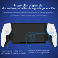 Thumbnail for Consola Portatil Video Juegos Pantalla 7 Pulgadas Emuladores Controles