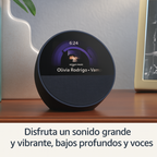 Echo Spot Alexa Con Pantalla Inteligente Reloj Despertador  Música
