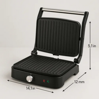 Thumbnail for Asador Eléctrico Parrilla Cocina Gourme Antiadherent Sokany