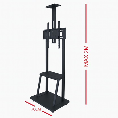 Soporte Piso Pedestal Tv Estante Mesa 32 A 70 Yd1700