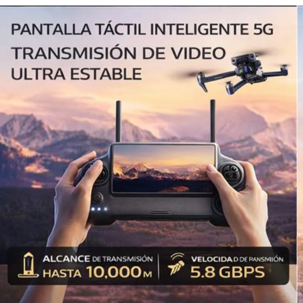 Drone P7 Max Doble Cámara 4k Uhd Wifi 2.4ghz Profesional