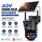 Cámara Solar Exterior 4g Ia Integrada Esim Doble Lente 360