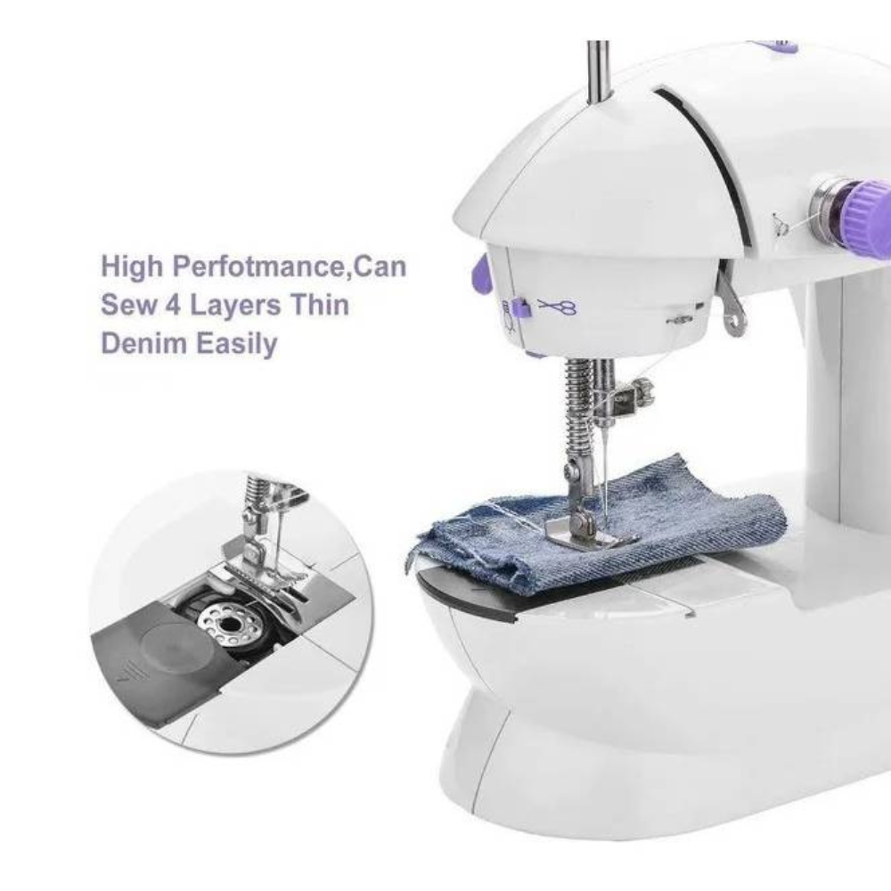 🧵✨Maquina De Coser Portátil Mini Sewing Machine 4en1 Eléctrica✨🧵