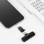 Micrófono Inalámbrico 2 E 1 Solapa K9 Celulares Tipo C Y iPhone