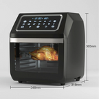 Horno Freidora De Aire Air Fryer Multiuso Renahouse 12 Litros Original