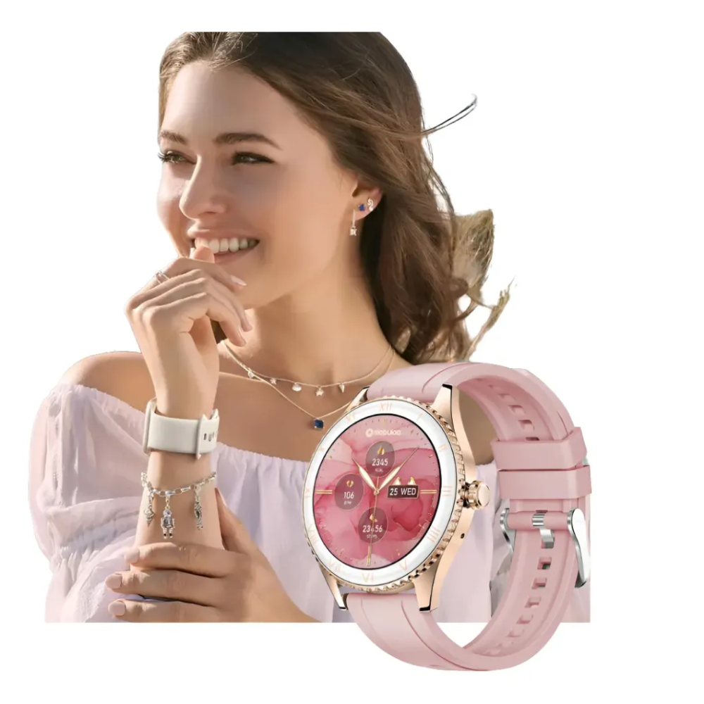 Reloj Inteligente Smartwatch Para Mujer Ip68 Premium Luna