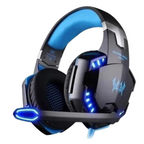 Audífonos Gamer Luz Usb Con Micrófono Adaptador Jack 3.5 G2000