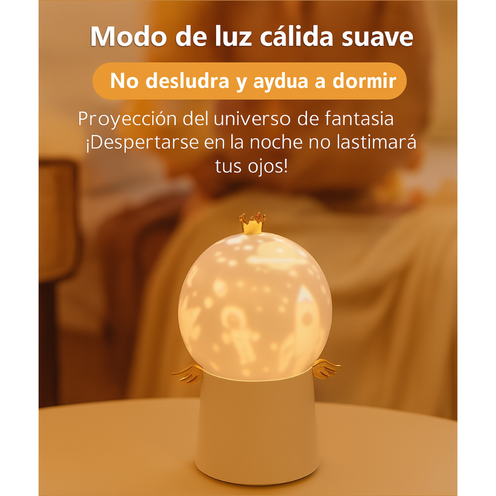Lampara Mesa Moderna Escritorio Led Decorativa Ángel